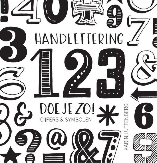 Handlettering 123 doe je zo!