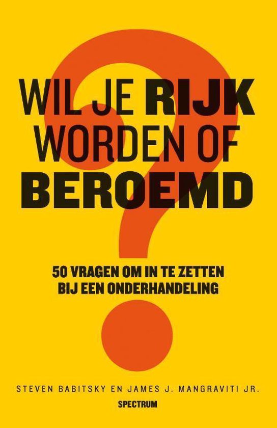 Wil je rijk worden of beroemd?