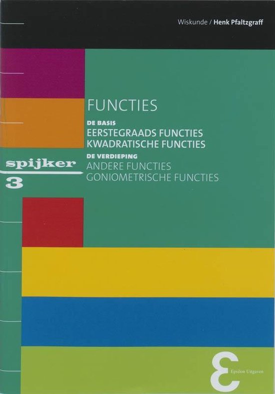 Spijkerreeks 3 - Functies