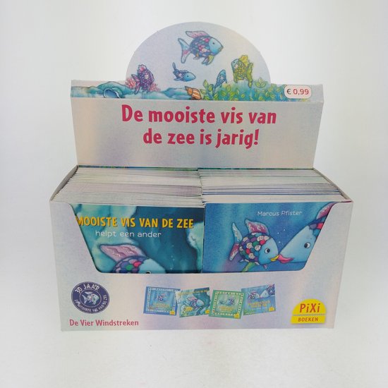 Pixi-boeken  -   Pixi-Display: De mooiste vis van de zee 30 jaar, 4 x 16 ex.