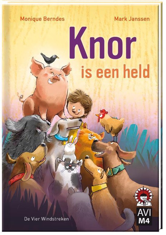 Hoera, ik kan lezen!  -   Knor is een held