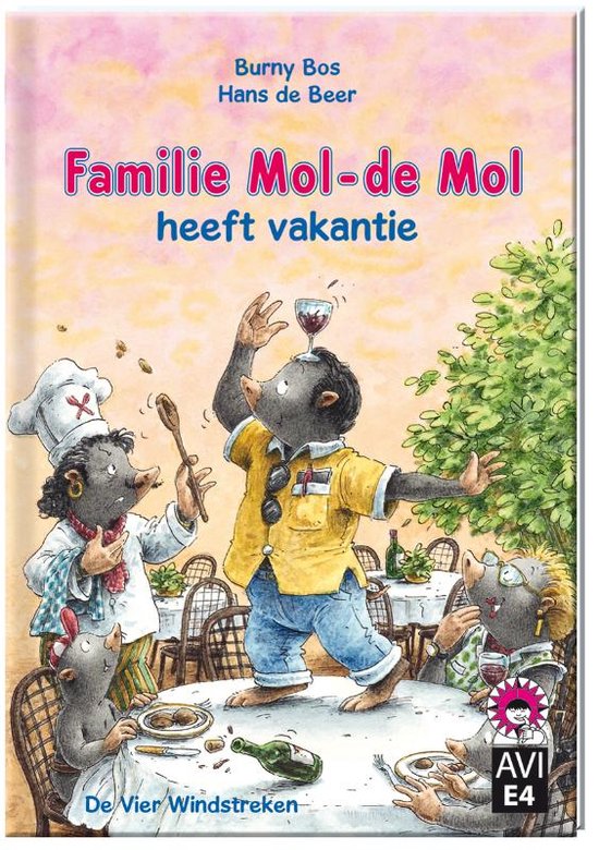 Hoera, ik kan lezen!  -   Familie Mol-de Mol heeft vakantie