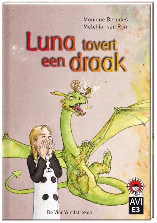 Hoera, ik kan lezen!  -   Luna tovert een draak