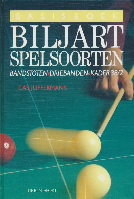 Basisboek Biljartspelsoorten