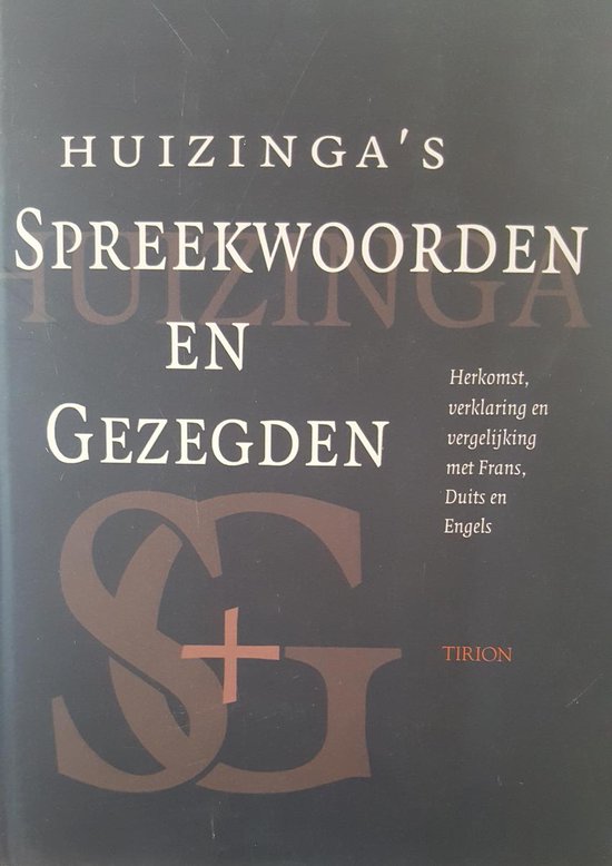 Huizinga's spreekwoorden en gezegden