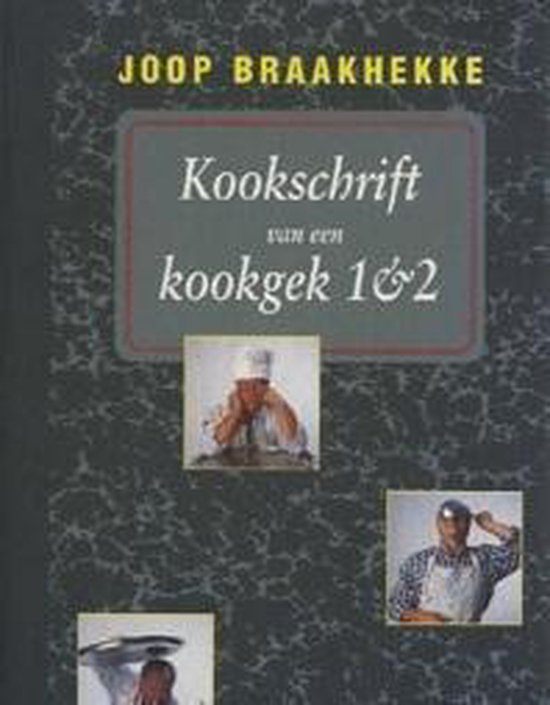 Kookschrift van een kookgek set