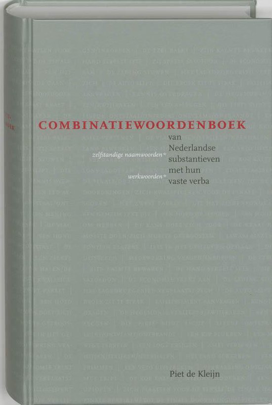 Combinatiewoordenboek