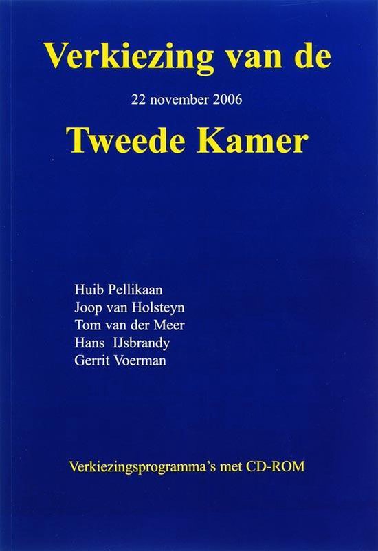 Verkiezing van de tweede kamer der staten generaal 22 november 2006