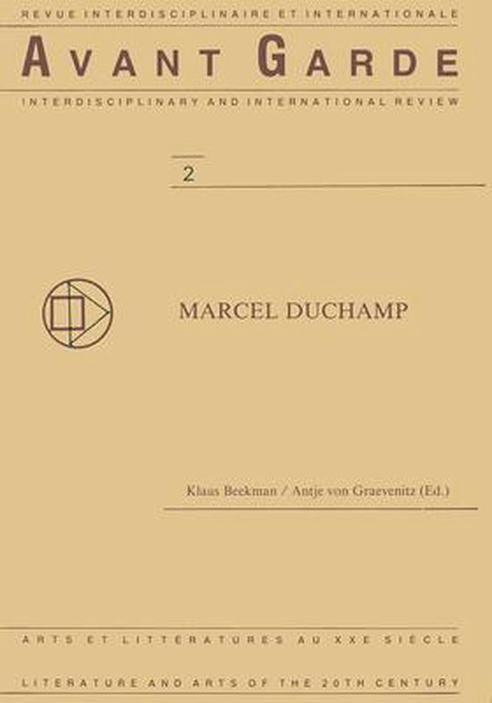 Avant-Garde Critical Studies- Marcel Duchamp