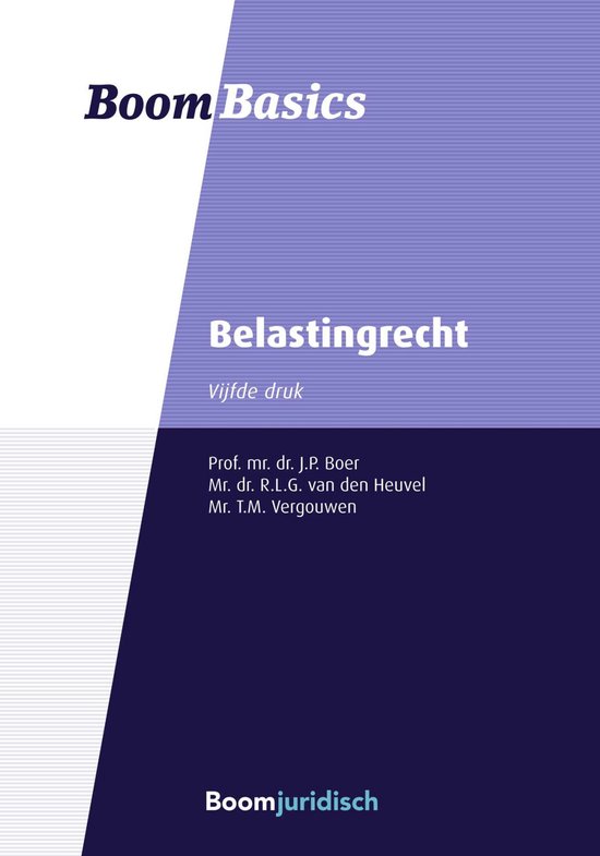 Boom basics - Boom Basics Belastingrecht