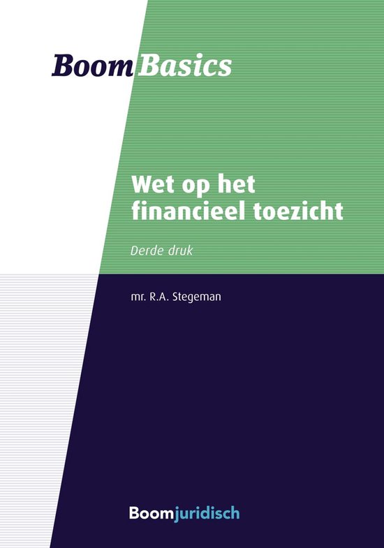 Boom Basics - Wet op het financieel toezicht