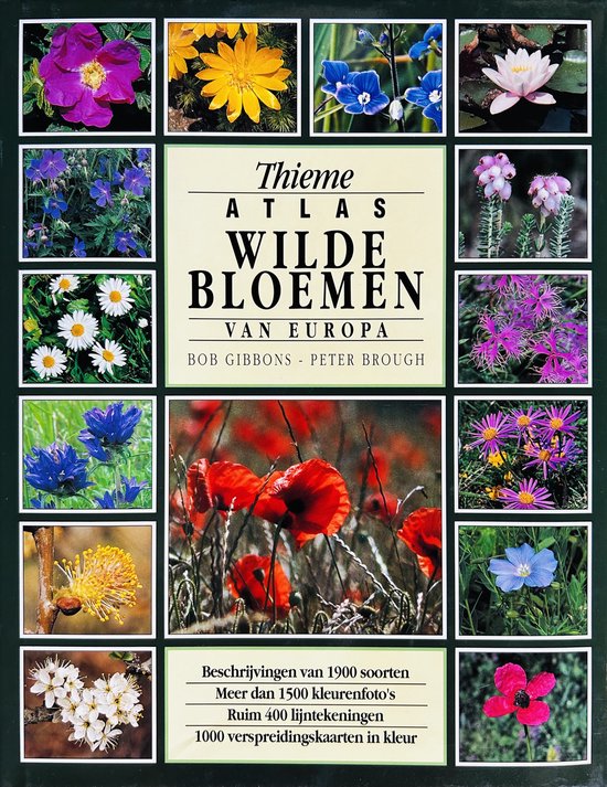 Atlas wilde bloemen van Europa