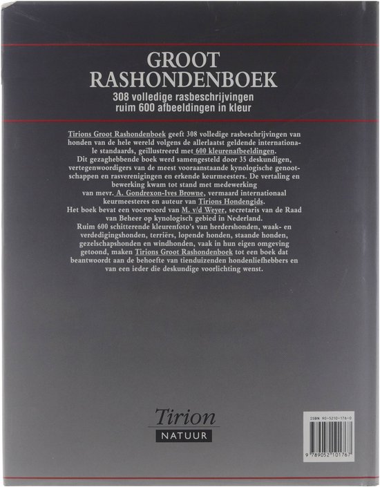 Groot Rashondenboek Thieme