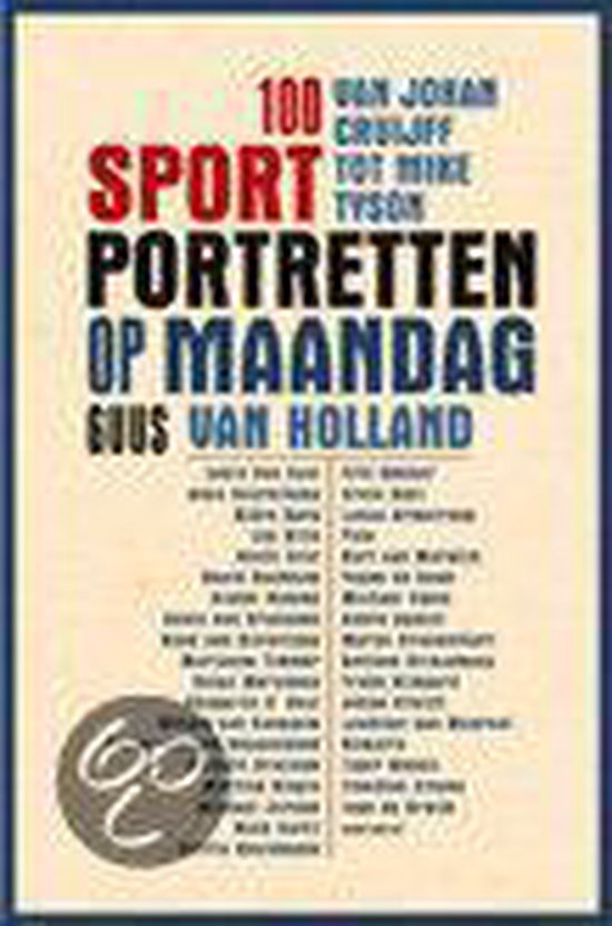 Sportportretten Op Maandag