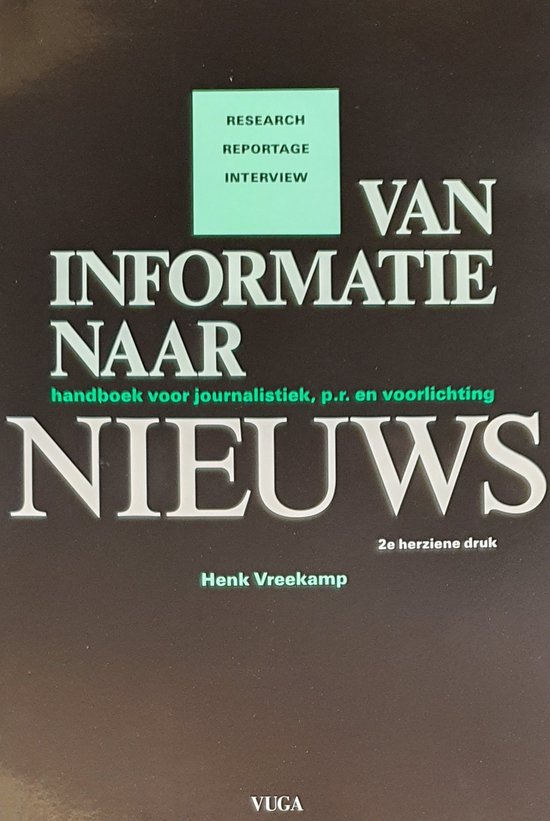 Van informatie naar nieuws