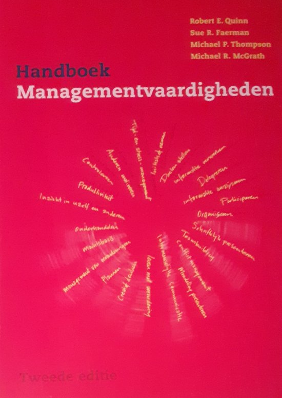 Handboek managementvaardigheden