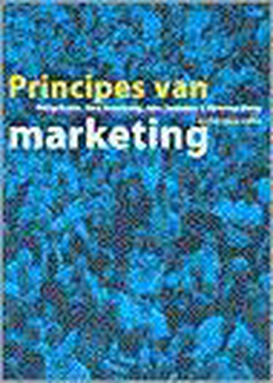 PRINCIPES VAN MARKETING