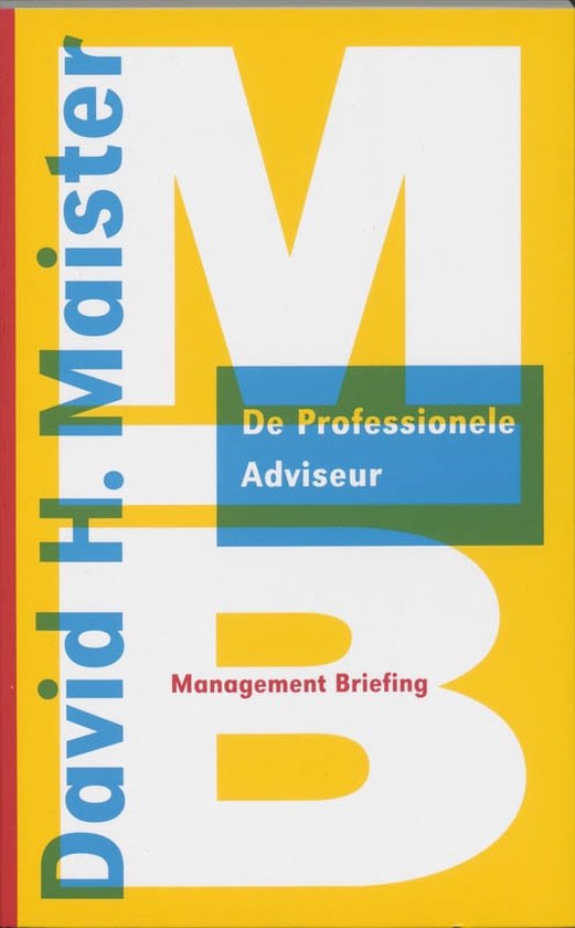 Management briefings  -   De professionele adviseur