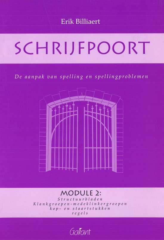 Schrijfpoort: module 2: structuurbladen