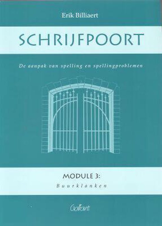 Schrijfpoort: module 3: buurklanken