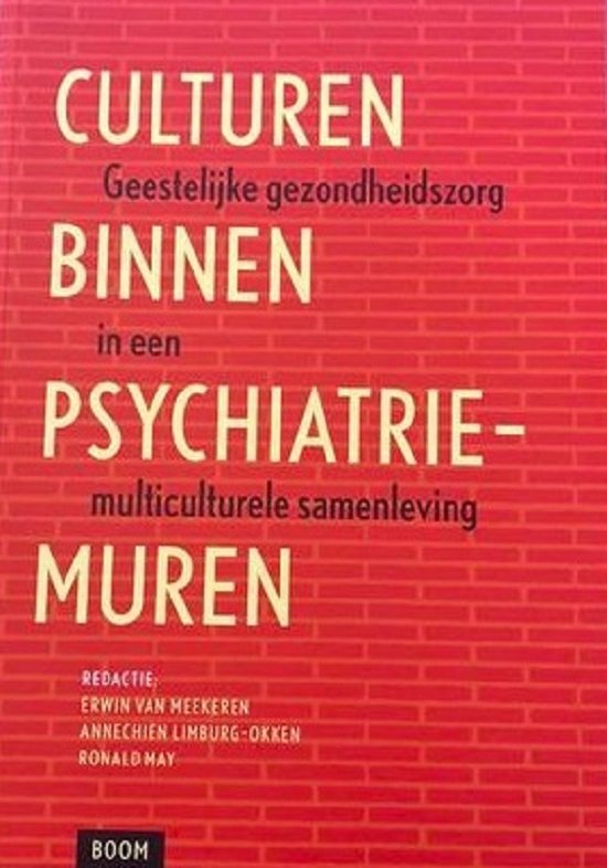 Culturen Binnen Psychiatrie Muren