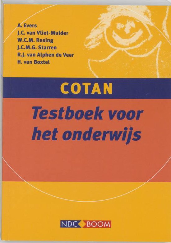 Cotan Testboek Voor Het Onderwijs