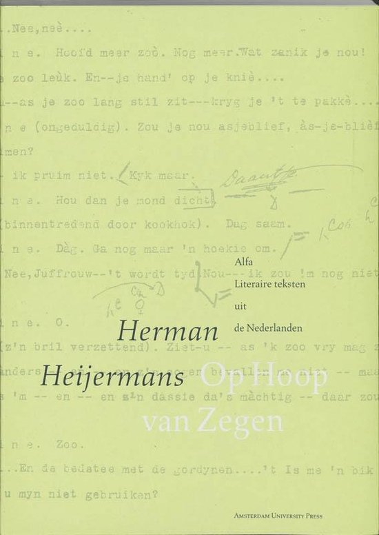 Literatuur voor beginners - Op hoop van zegen