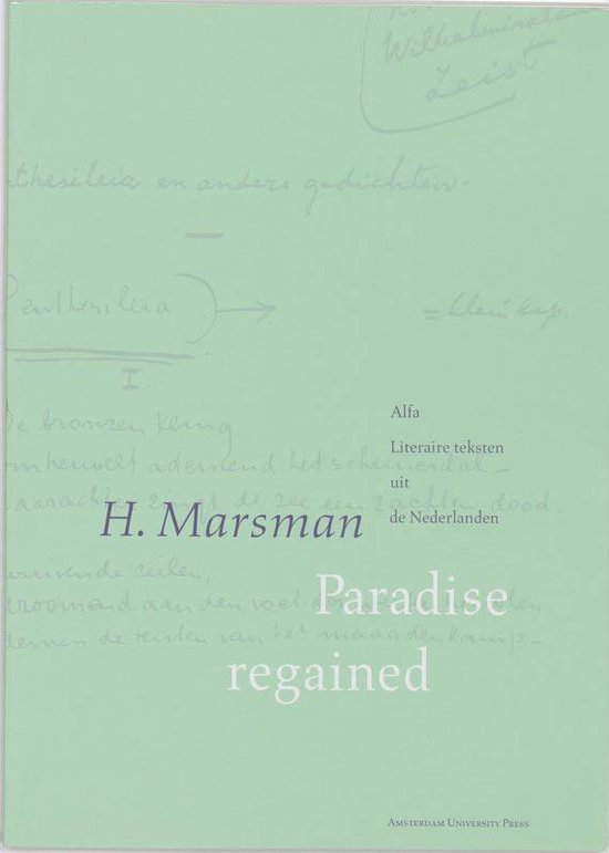 Paradise Regained - H. Marsman