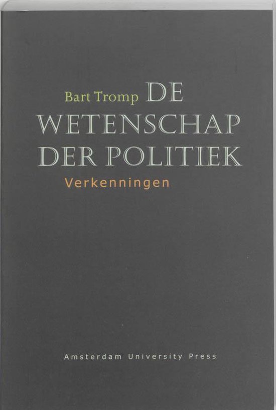 De Wetenschap Der Politiek