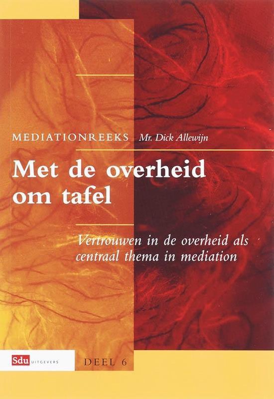 Mediation reeks 6 - Met de overheid om tafel