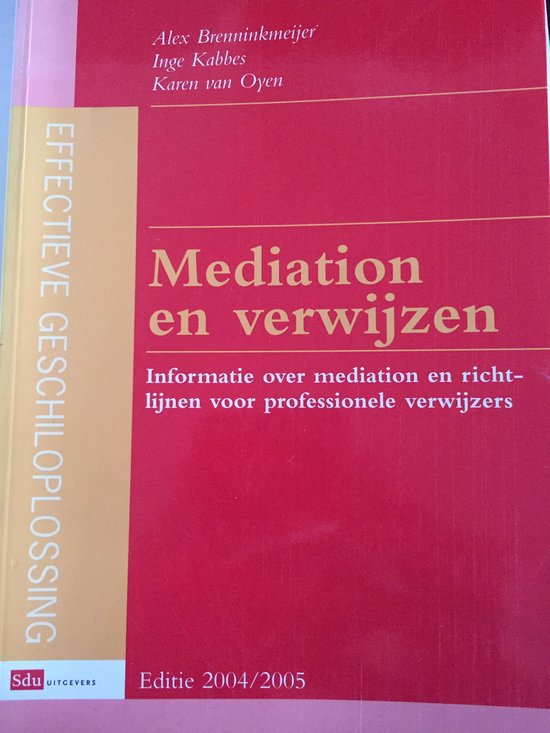 Mediation En Verwijzen