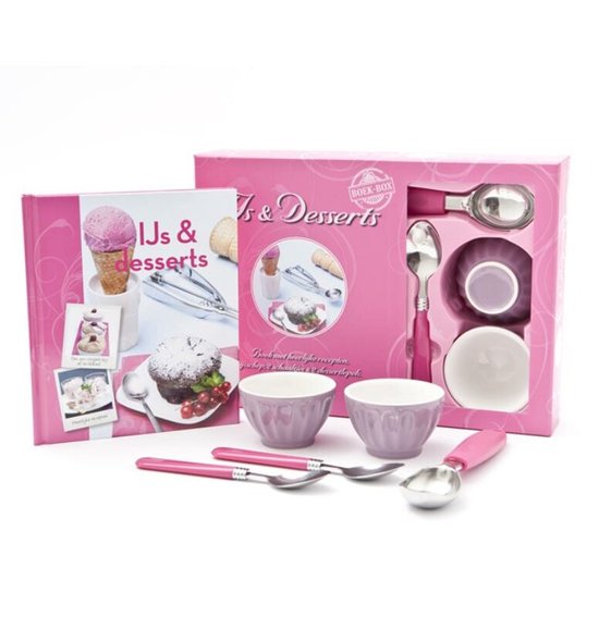 IJs & desserts boekbox