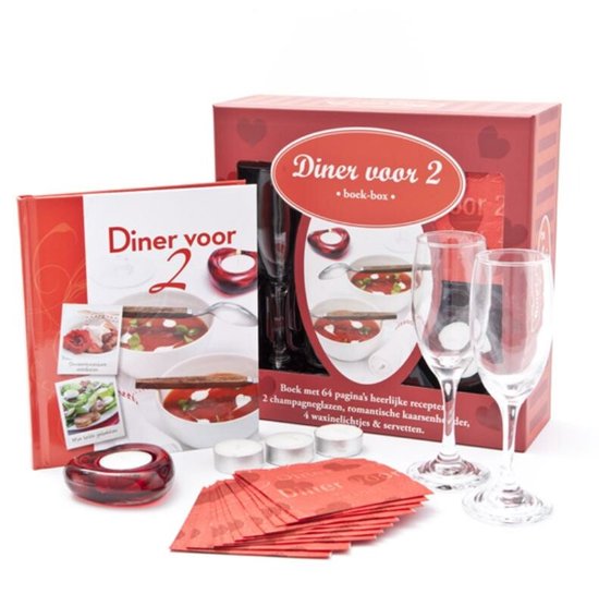 Diner voor 2 boek-box