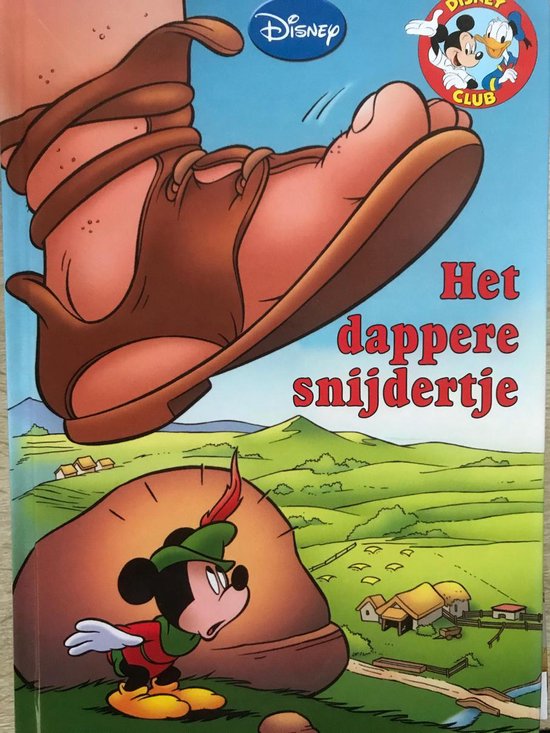 Mickey Het dappere snijdertje Disney boek