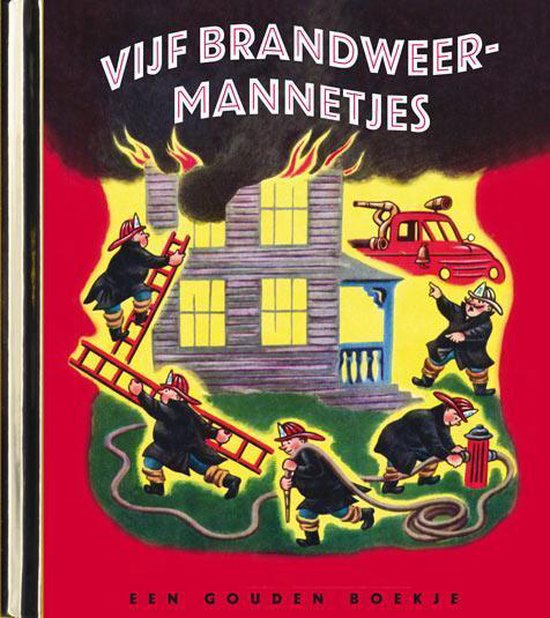 Gouden Boekjes 5 -   Vijf brandweermannetjes