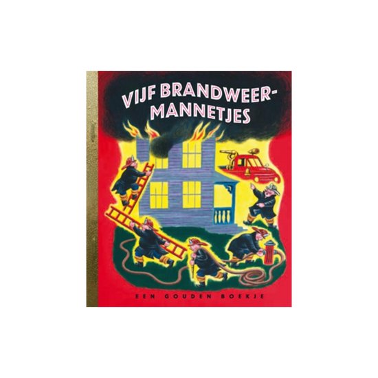 Vijf brandweermannetjes