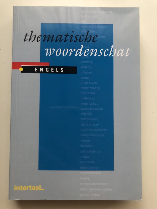 Thematische woordenschat Engels