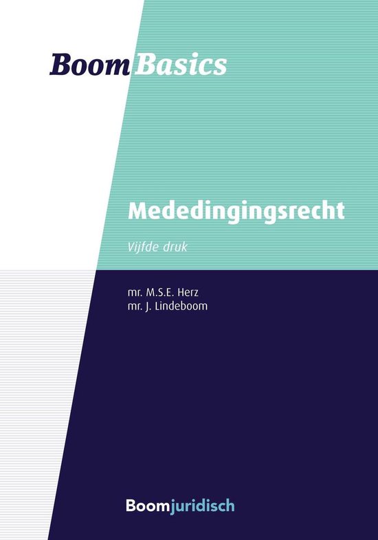 Boom Basics - Mededingingsrecht