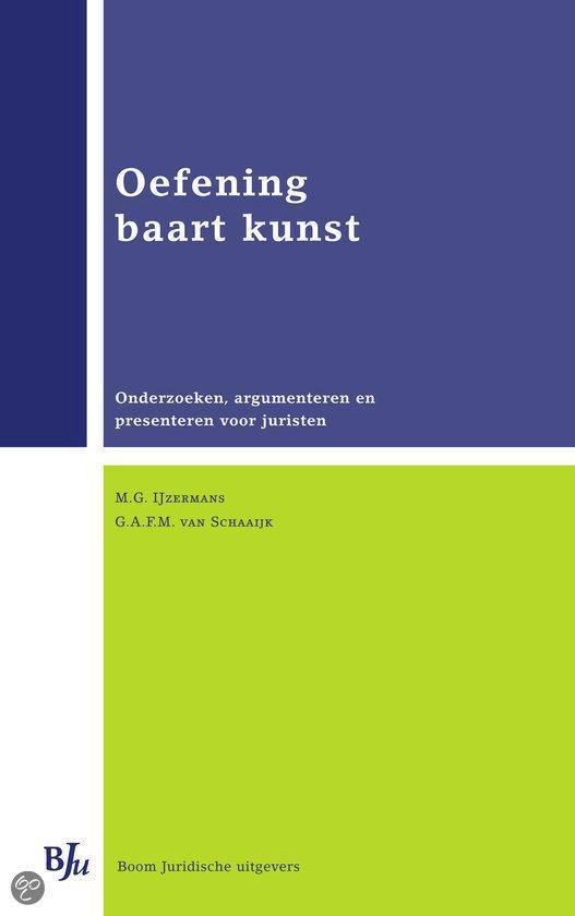 Oefening baart kunst