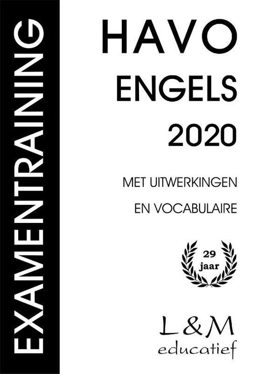 Examentraining HAVO Engels 2020