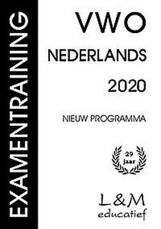 Examentraining Vwo Nederlands 2020