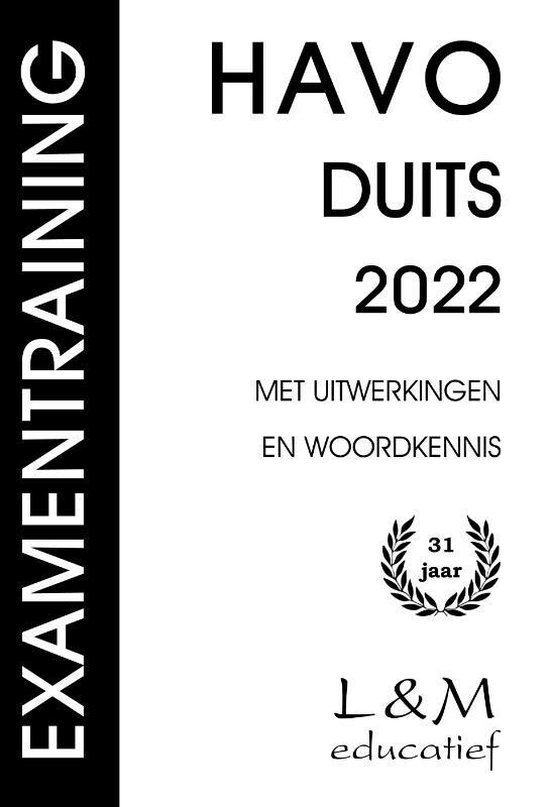 Examentraining Havo Duits 2022