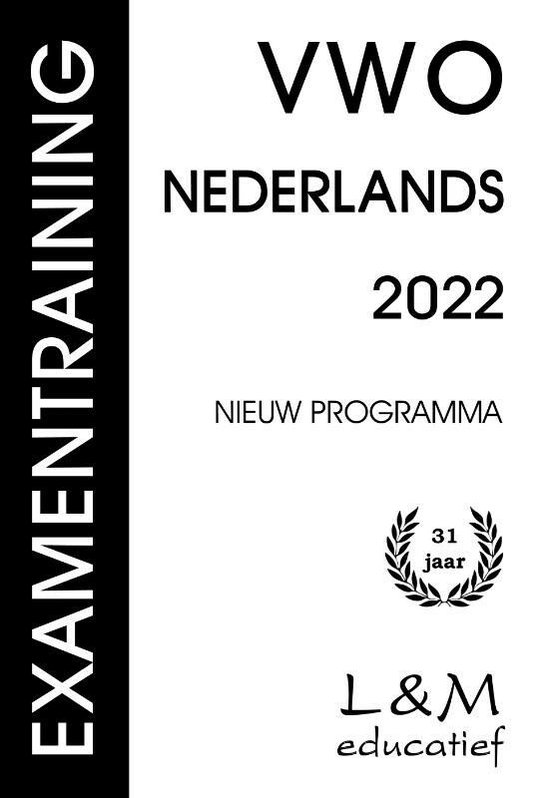 Examentraining Vwo Nederlands 2022