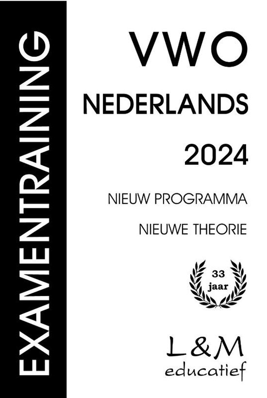 Examentraining Vwo Nederlands 2024