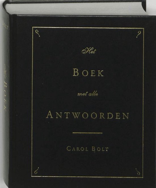 Het boek met alle antwoorden - geb