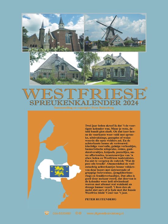 Westfriese spreukenkalender 2024