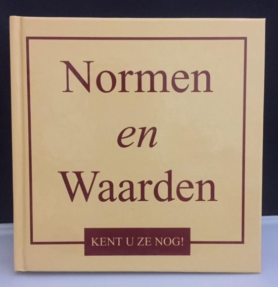 Normen En Waarden