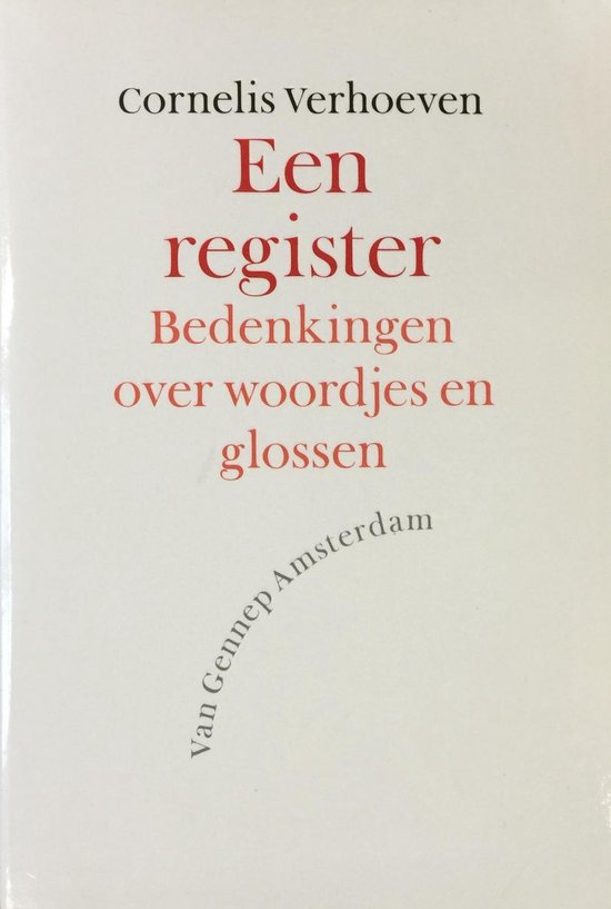 Een register