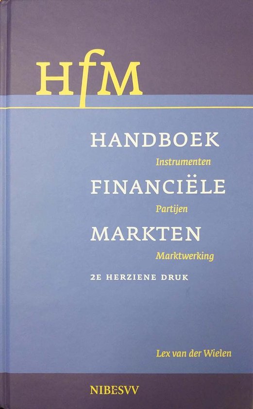 Handboek Financiële Markten