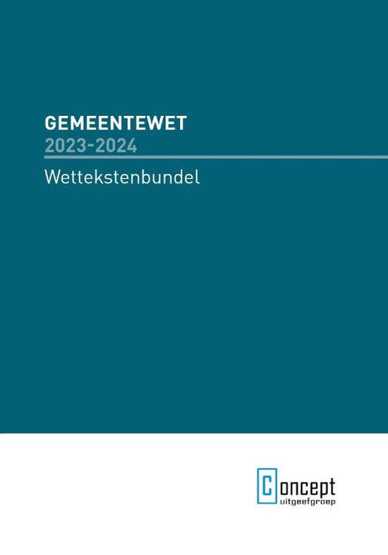 Gemeentewet 2023-2024